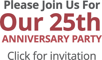 25th Anniversary Invitation